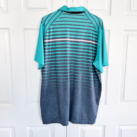 Nike Golf Tour Performance Dri-Fit Striped Top - Picture 8 of 8